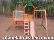 Playground infantil madeira